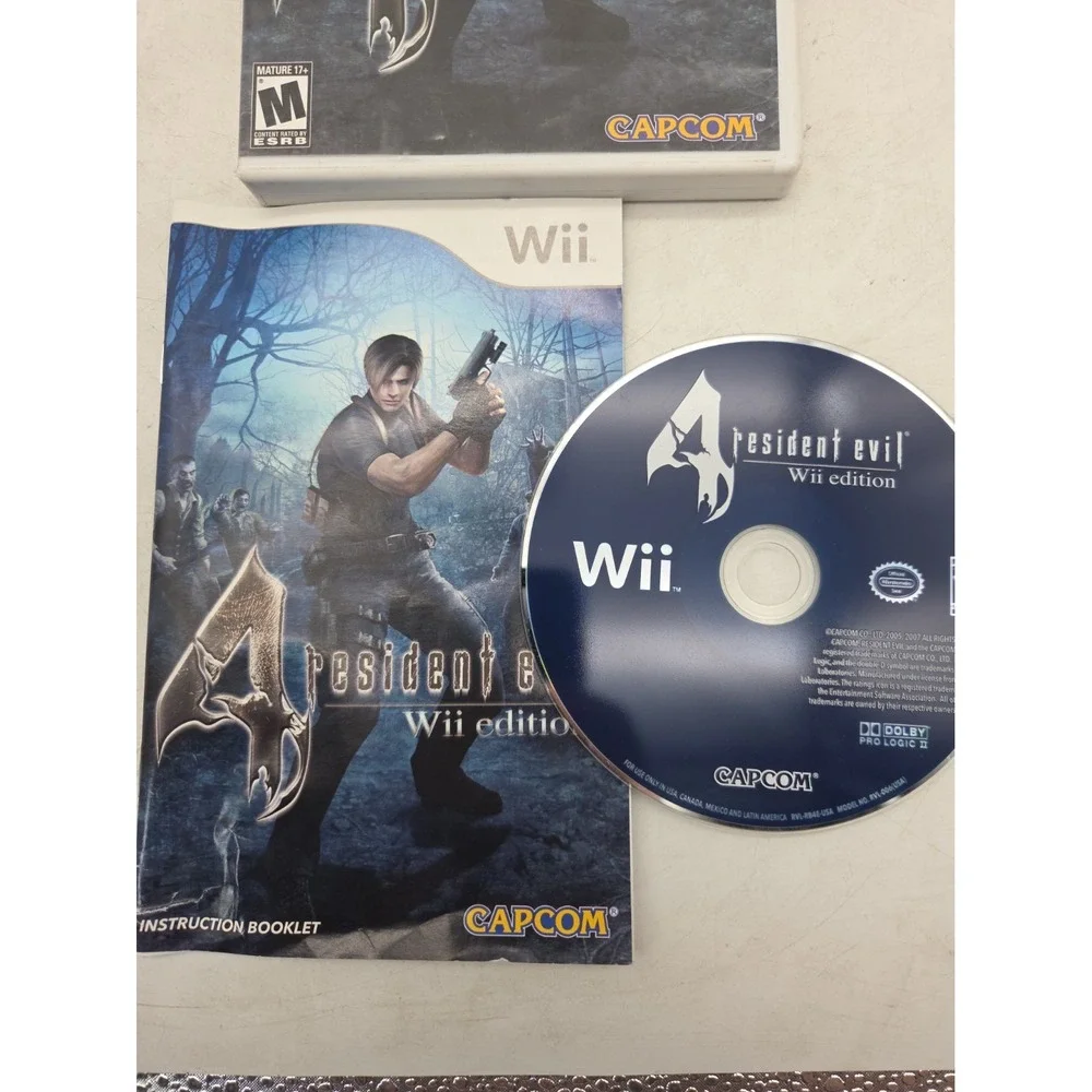 Resident Evil 4 - Wii Edition - Nintendo  Wii Game Cib